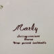Set of 8 flat plates Sarreguemines Marly