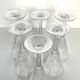 6 Saint-Louis Crystal Glasses - Nelly Model