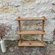 Vintage pine wall shelf