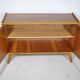 Buffet en noyer des années 1960, style milieu de siècle