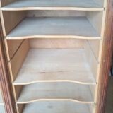 Double curtain binder of solid oak notary 1930