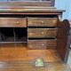 Victorian writing desk from the 19th century in mahogany.