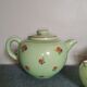 Teapot, sugar bowl, milk jug Vert Salins