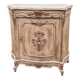 Louis XV style side table – door carved with floral decoration
