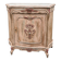 Louis XV style side table – door carved with floral decoration
