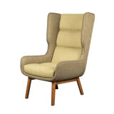 Fauteuil 'grande vitesse' vert