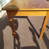 Old farm bistro table in solid wood 50/60