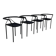 Set of 4 Poltroncina Chairs by Maurizio Peregalli for Zeus Noto, 1980