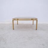 Brass coffee table by Guy Lefevre for Maison Jansen, 1960