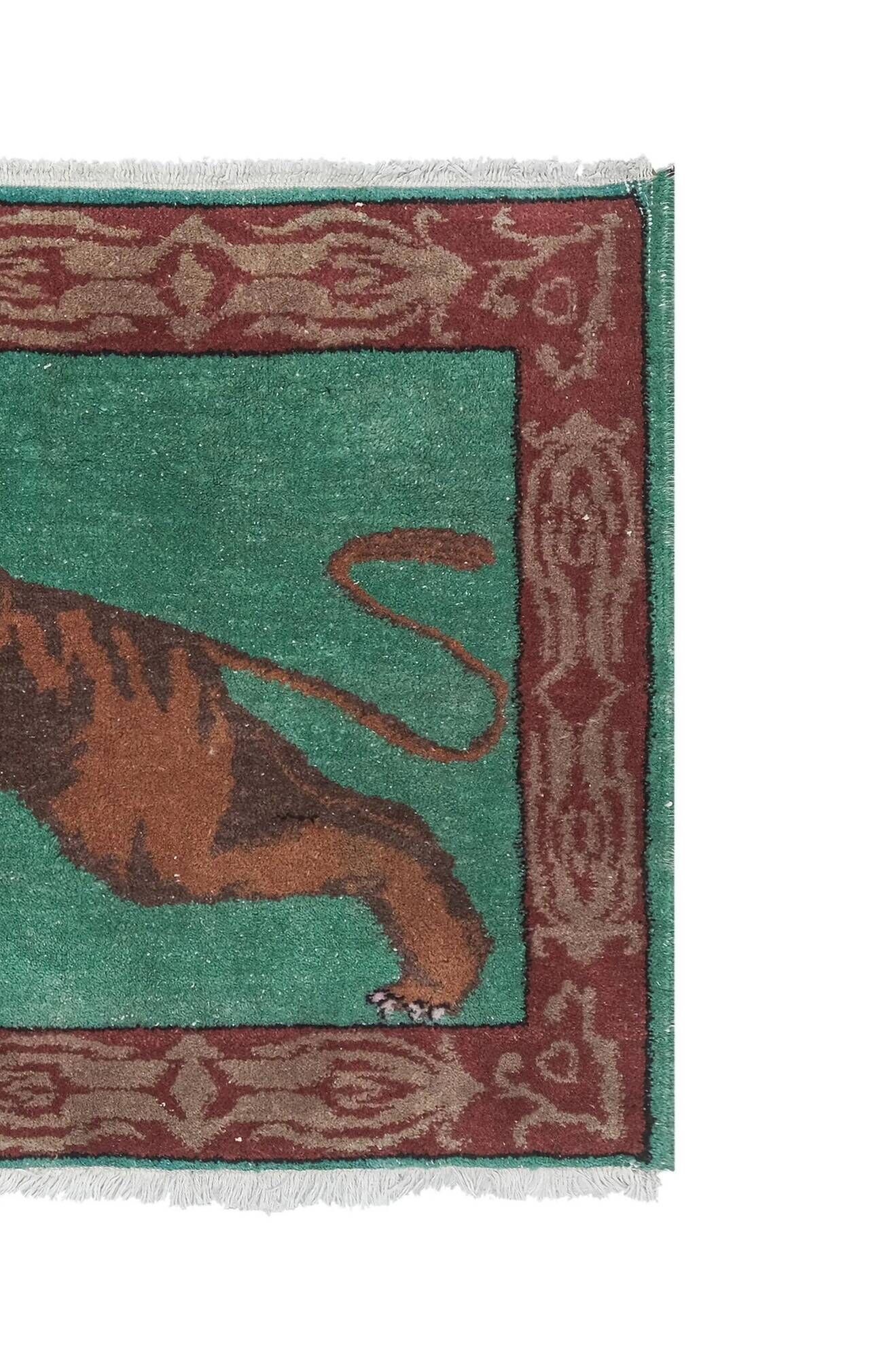 Vintage handmade Turkish rug 80x150 cm