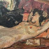 Painting by Carlo Cherubini 20th century