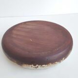 Sandstone dish signed turnery diameter 26cm