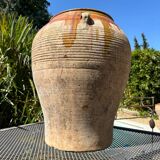 Terracotta pottery jar