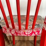 Set of 4 mismatched chairs