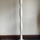Modernist wooden floor lamp Brancusi Endless column 1940 1950
