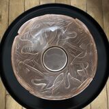 Art Deco pink fish bowl or salad bowl