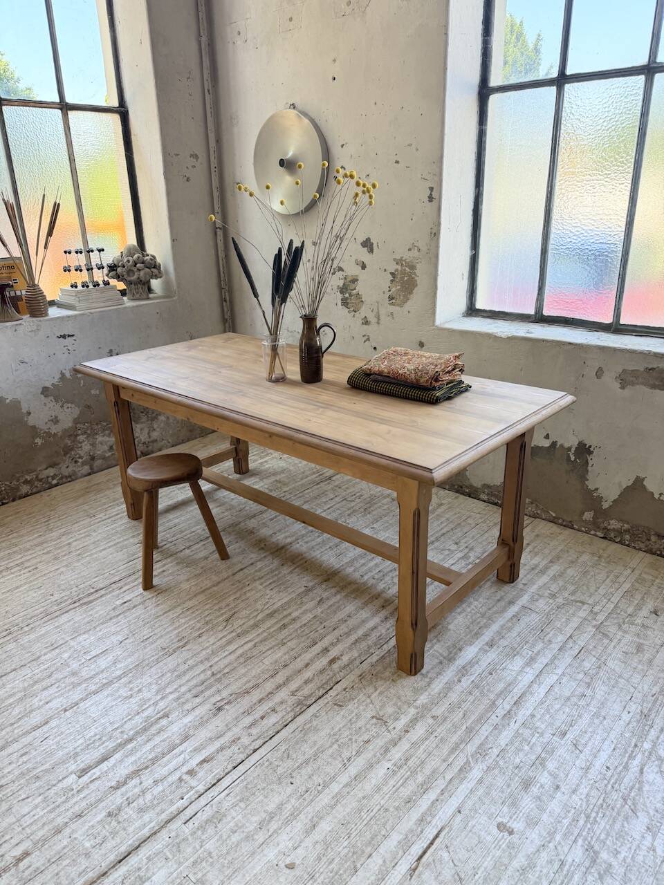 190 cm pine farmhouse table