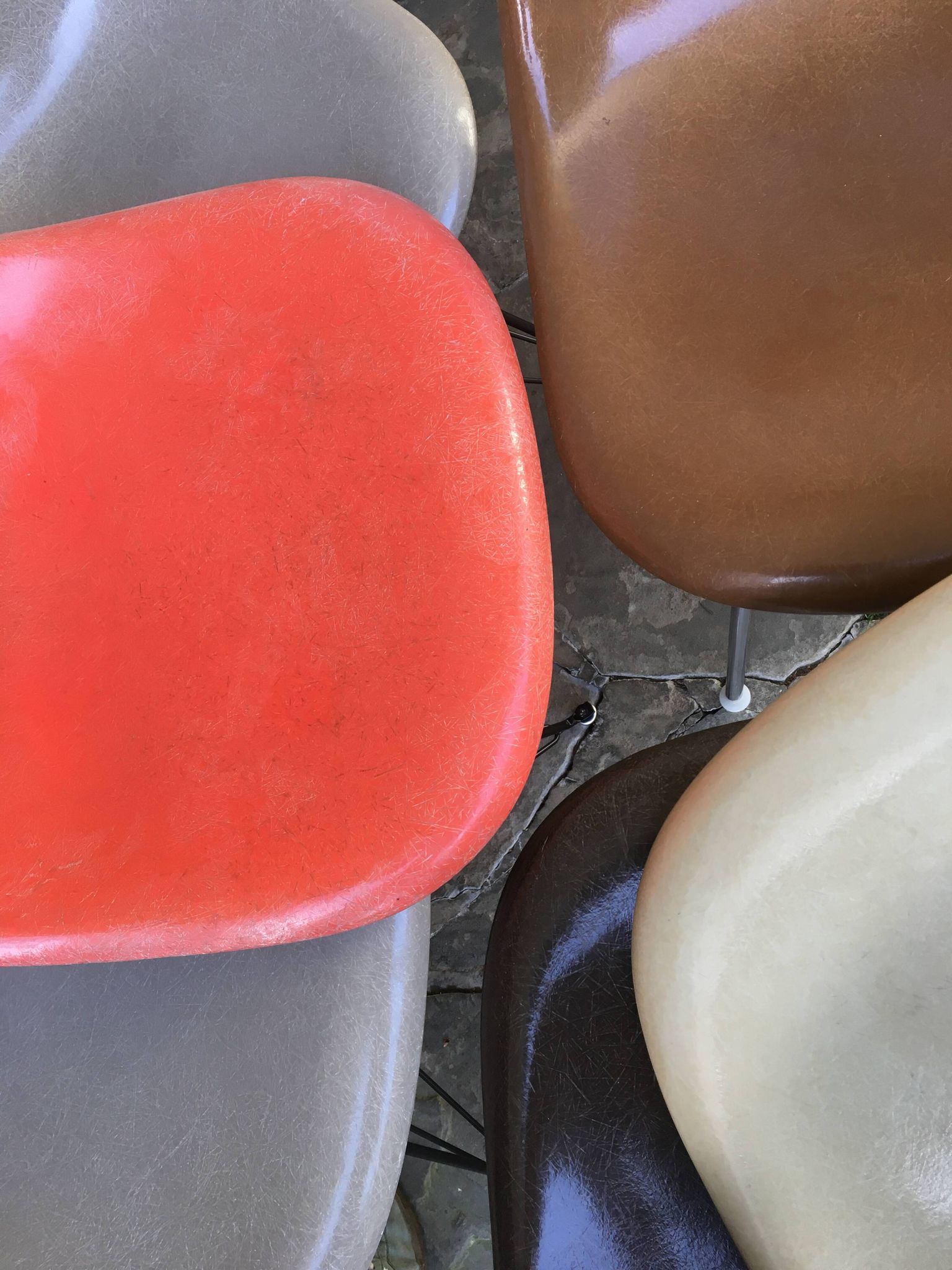 Chairs by Ray & Charles Eames for Herman Miller, 1950