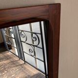 Scandinavian rosewood mirror Aksel Kjersgaard 166 for Möbel Odder 1960