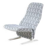 1970s “Concorde” Highback chair by Pierre Paulin for Artifort, Netherlands