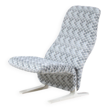 1970s “Concorde” Highback chair by Pierre Paulin for Artifort, Netherlands