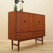Teak highboard, Danish design, 1960s, made in Denmark
