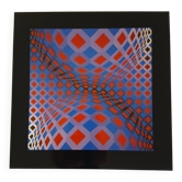 Victor Vasarely Serigraphy op art Editions du Griffon