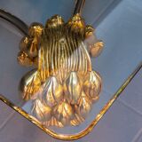 Vintage tulip coffee table, 1970