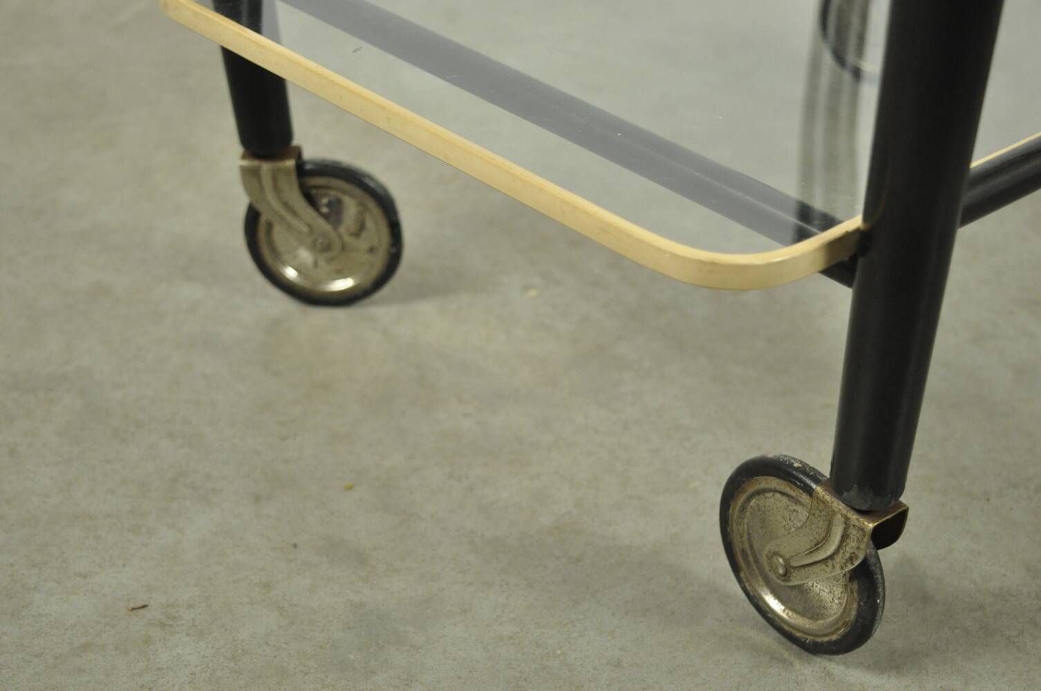 Vintage serving trolley by Cees Braakman for UMS Pastoe, 1950s