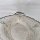 Service silver metal punch bird Phoenix tray handle