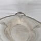 Service silver metal punch bird Phoenix tray handle