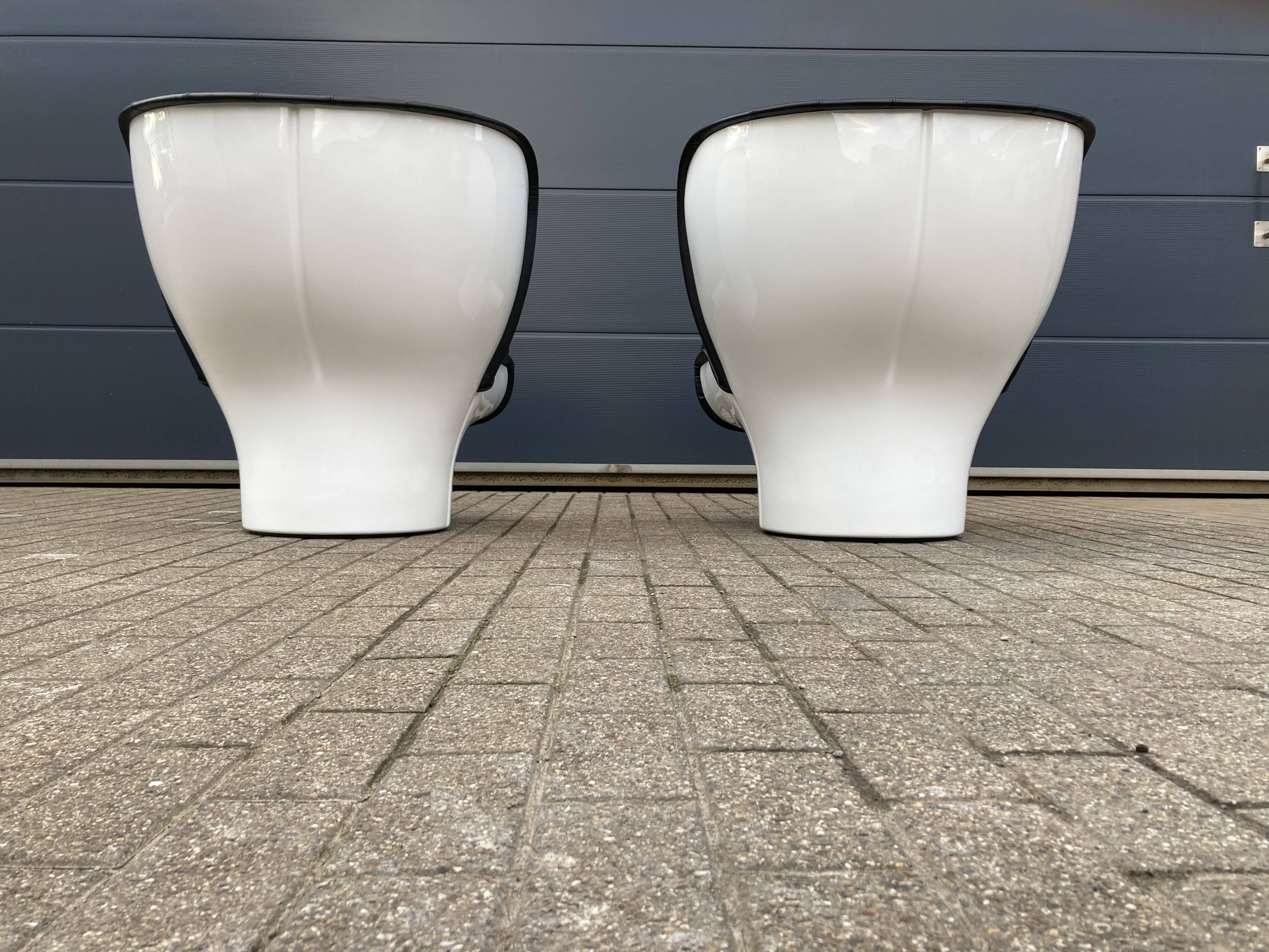 Joe Colombo Elda design armchair, Longhi edition