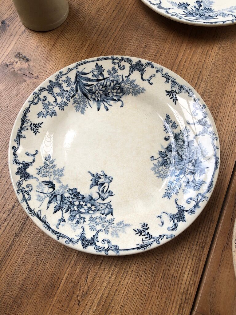 10 plates Terre de Fer Floreal Boulenger