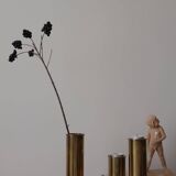3 brutalist brass candle holders from Staffan Englesson AB | Sweden | 1970s