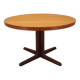 Round teak table, Danish design, 1970s, production: Denmark