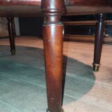 Mahogany dessert table with 3 tiers.