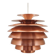 Pendant lamp, Danish design, 1980s, designer: Bent Karlby, manufacture: Lyf
