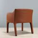 Busnelli System vintage armchair in leather, foam, 2000s design