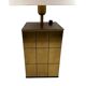 Hollywood regency brass table lamp base, Romeo Rega Italy, 1970s