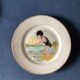 Set of 8 old dessert plates