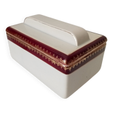 Art Deco bonbonnière from the 1950s, Digoin porcelain.