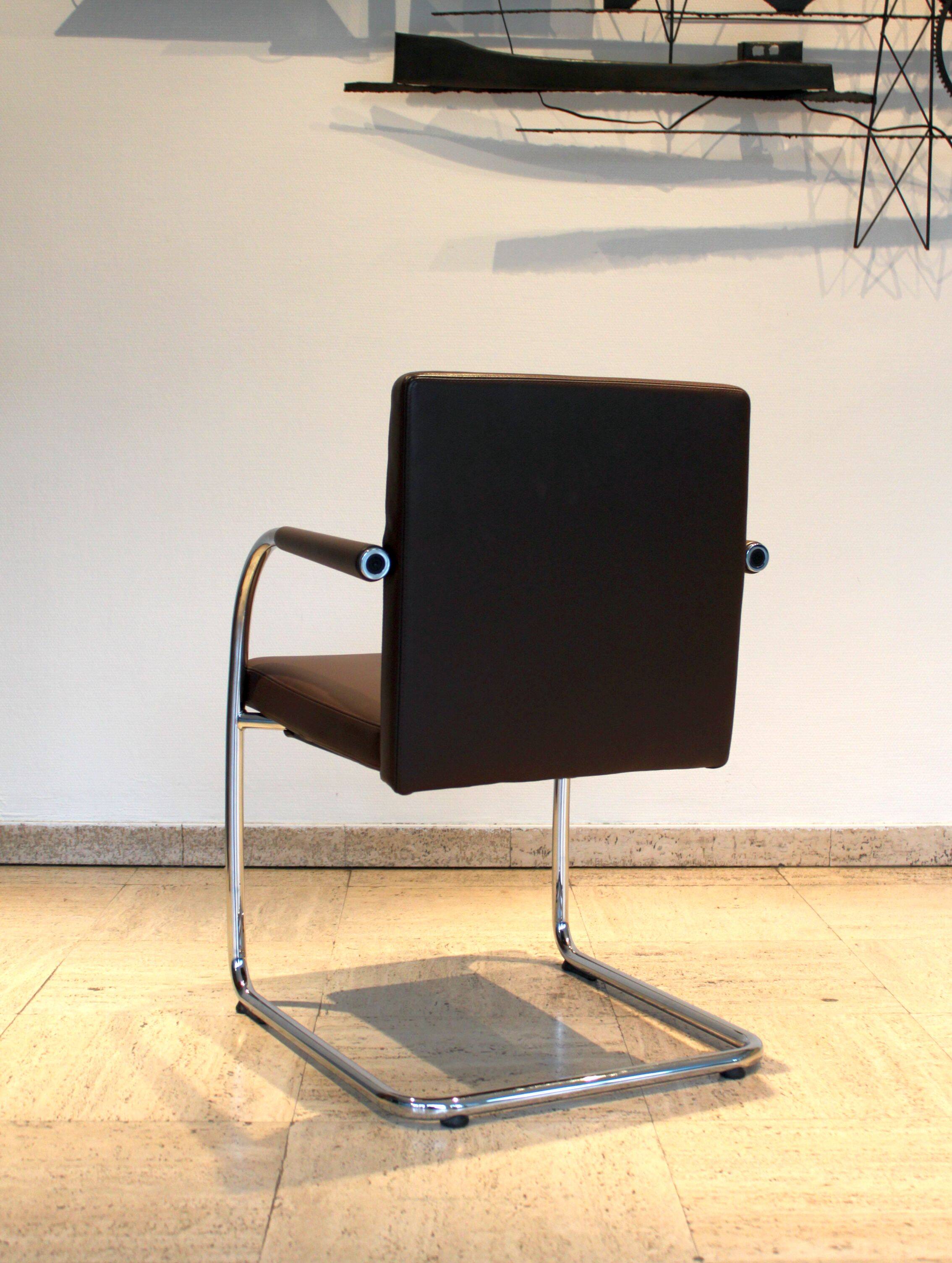 Set of 6 Visasoft chairs by Antonio Citterio and Glen Oliver for Vitra.