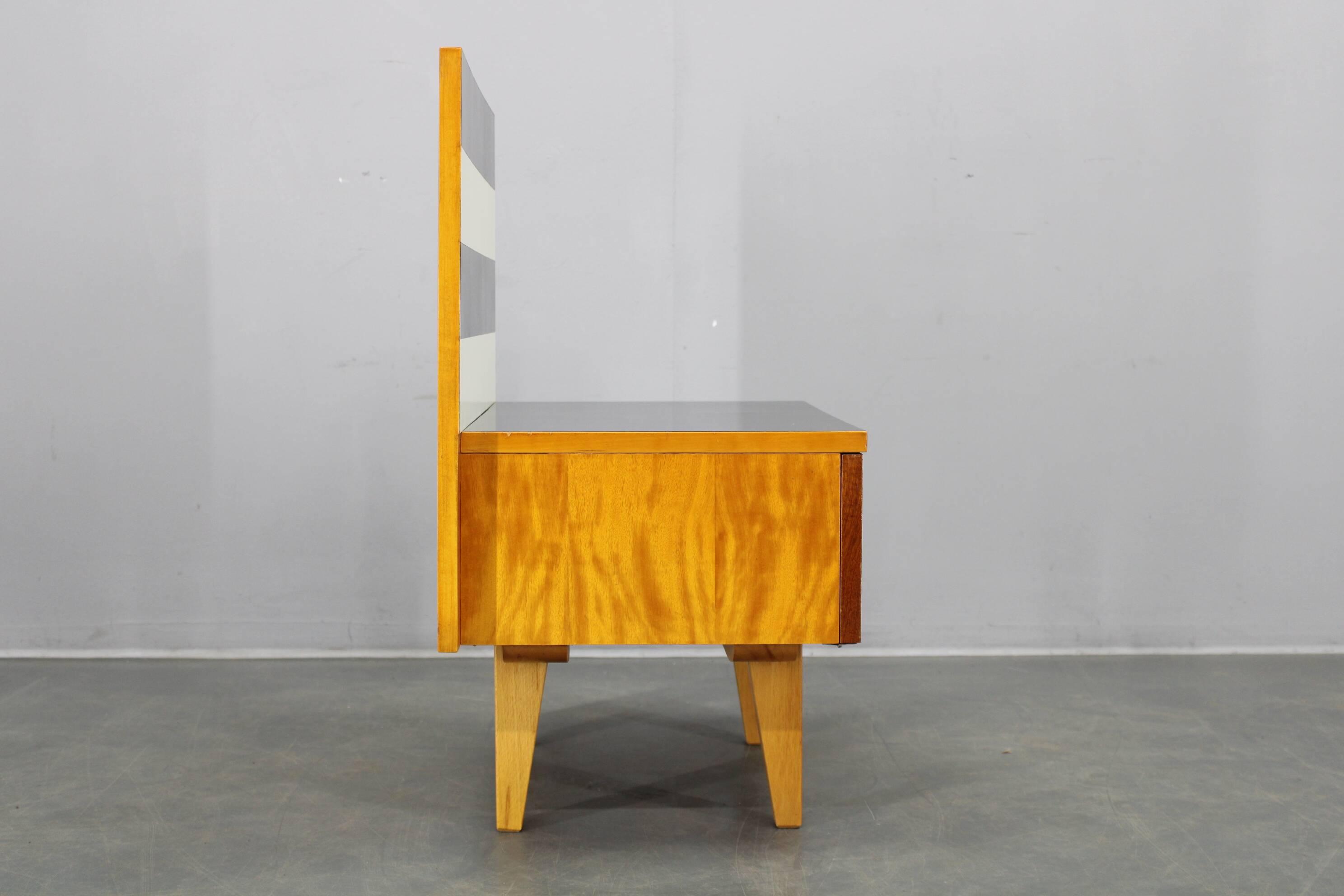 Mid-century pair of nightstands, Czechoslovakia, 1960s