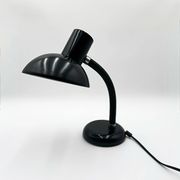 Lampe cocotte noire Veb Narva années 70