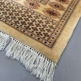 Vintage Indian Long runner 475x80 cm Bokhara wool rug tribal handmade