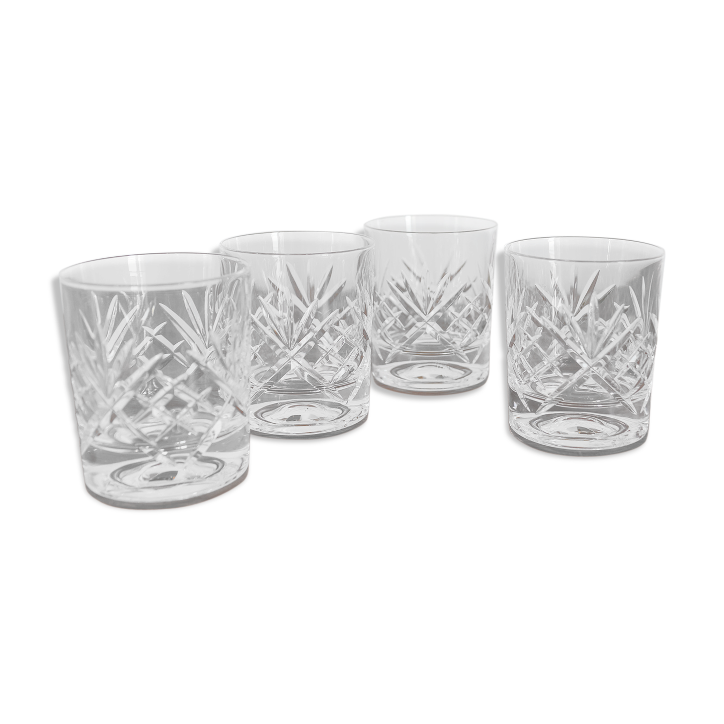 Whisky glasses in Cristal de Paris
