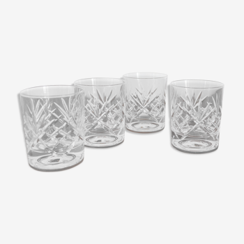 Whisky glasses in Cristal de Paris