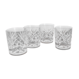 Whisky glasses in Cristal de Paris