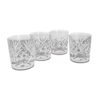 Whisky glasses in Cristal de Paris