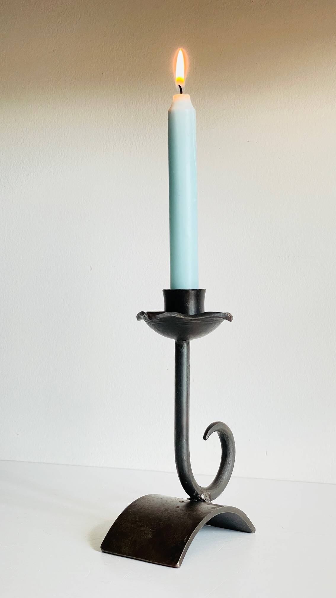 Vintage Brutalist Candle Holder